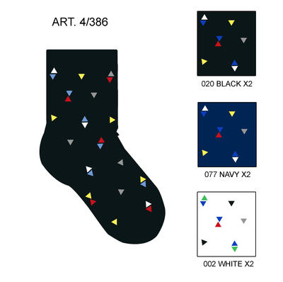 DĚTSKÁ KRÁTKÁ PONOŽKA 4/386 Tellini S.R.L. Velkoobchodní oblečení